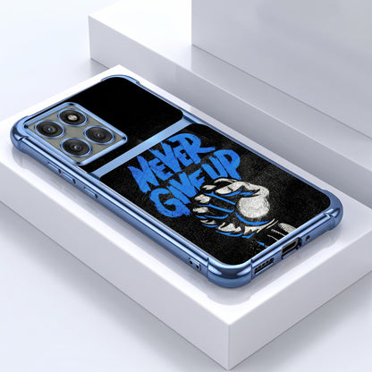 Motorola Edge 60 Pro 5G Naver Give Up Dual-Tone Transparent Airbags Case