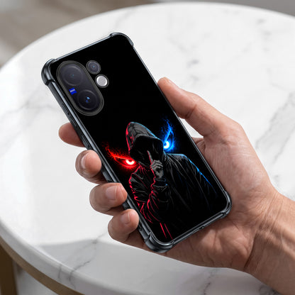 Vivo V60 5G Hooded Shadow Demon Airbags Printed Back Case