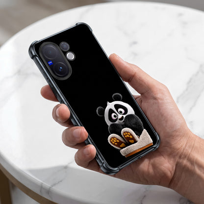 Vivo V60 5G Cute Panda Airbags Printed Back Case