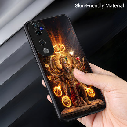 Vivo V40 Pro 5G Lord Narasimha Acrylic Glass Back Case