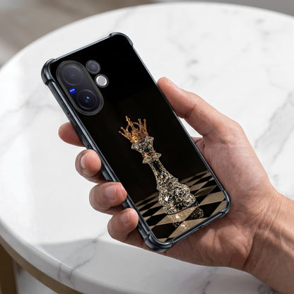 Vivo V60 5G Chess King Airbags Printed Back Case