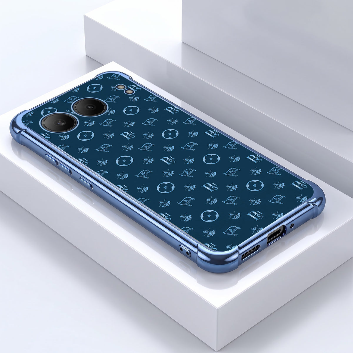 One Plus Nord 4 5G Luxury Monogram Blue Airbags Printed Back Case