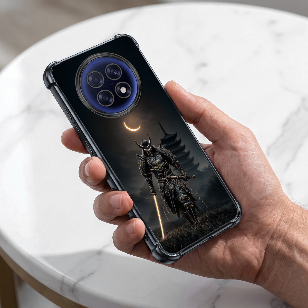 Oppo F31 Pro+ 5G Samurai Warrior Airbags Printed Back Case