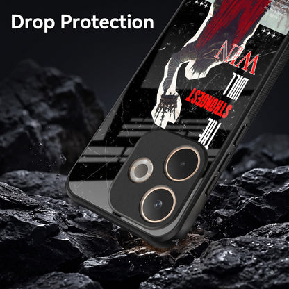 Oppo A5 Pro 5G The Strongest Will Win Acrylic Glass Back Case