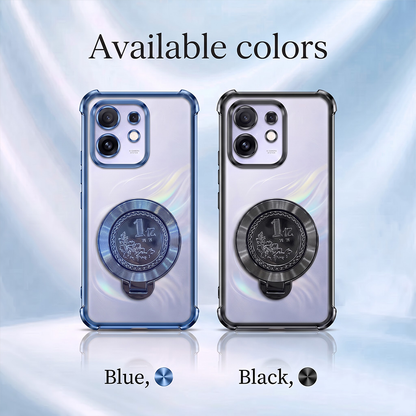 Oppo Reno 16 5G Premium Billion Wheel Rotating Shockproof Airbags Case