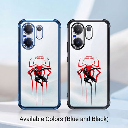 Vivo X200 FE 5G Premium 3D Spot UV Amazing Spider-Man Sticker Shockproof Airbags Case