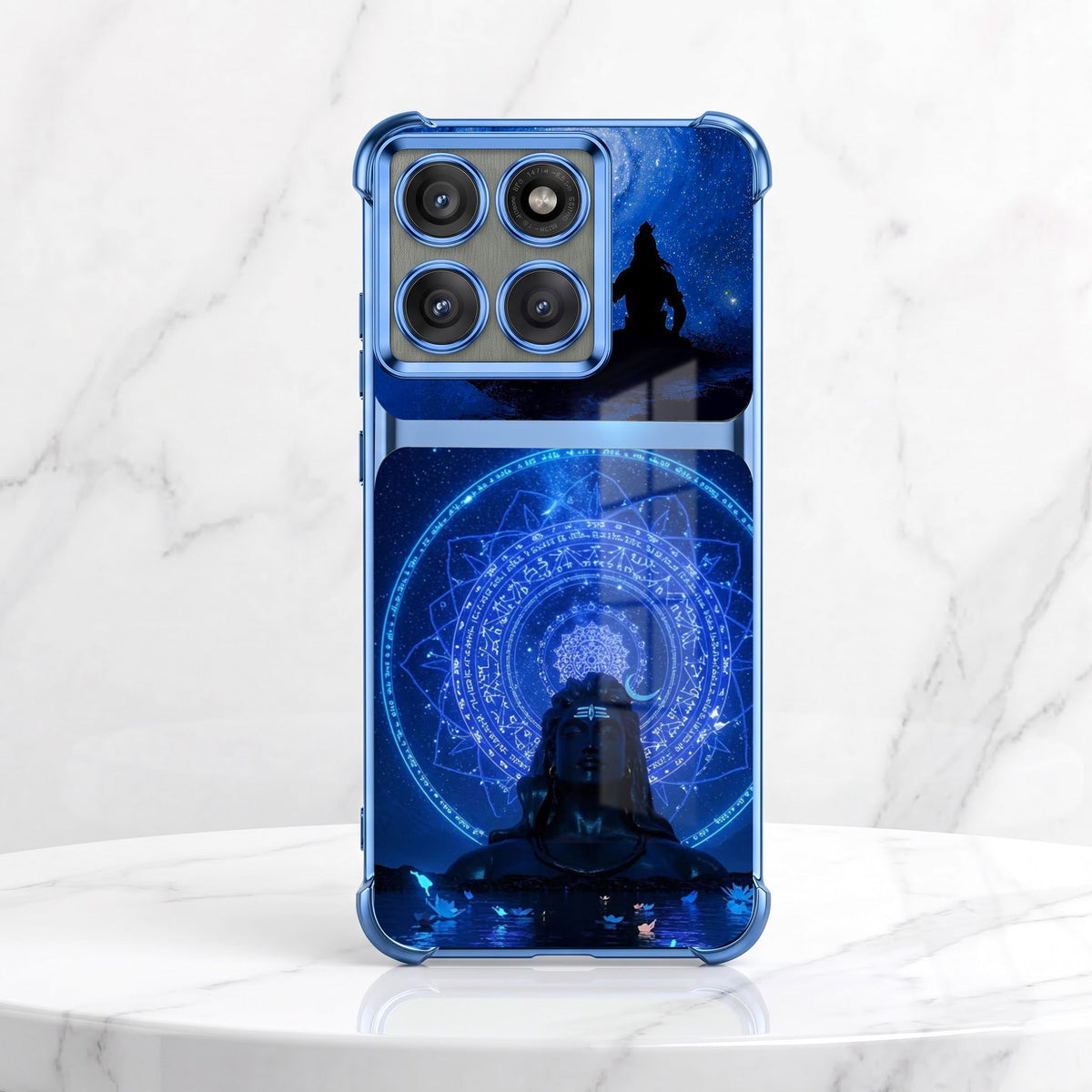 Motorola Edge 60 Pro 5G Adiyogi Dual-Tone Transparent Airbags Case