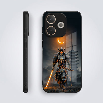 Oppo A5 Pro 5G Samurai Warrior Acrylic Glass Back Case