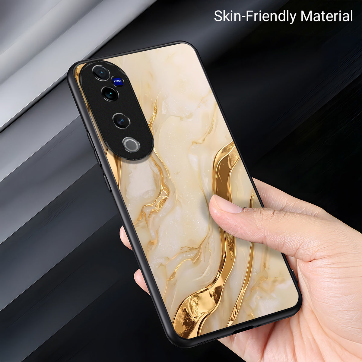 Vivo V40 Pro 5G Marvel Texture Acrylic Glass Back Case