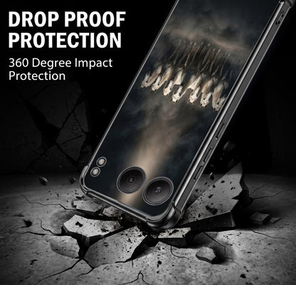 One Plus Nord 4 5G Running Horses Airbags Printed Back Case