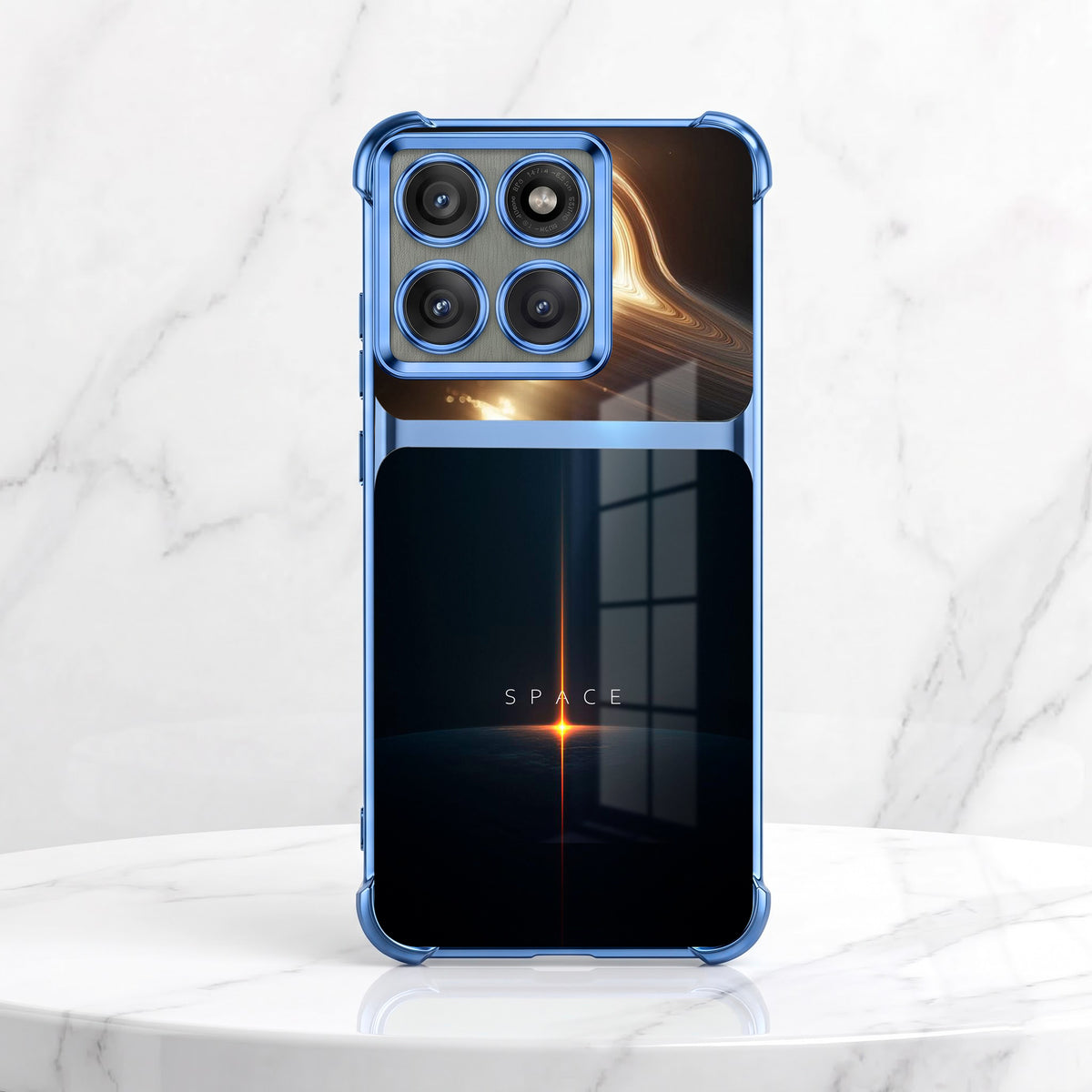 Motorola Edge 60 Pro 5G Space Dual-Tone Transparent Airbags Case