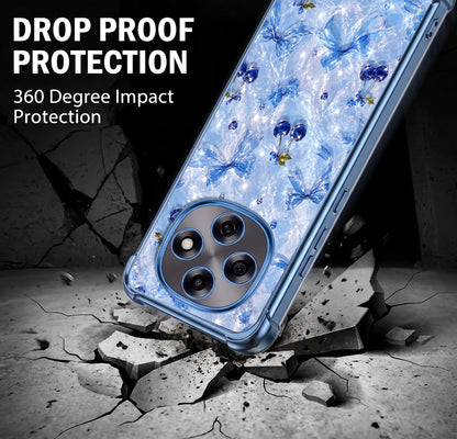 Oppo F31 Pro 5G Blue Cherry Airbags Printed Back Case