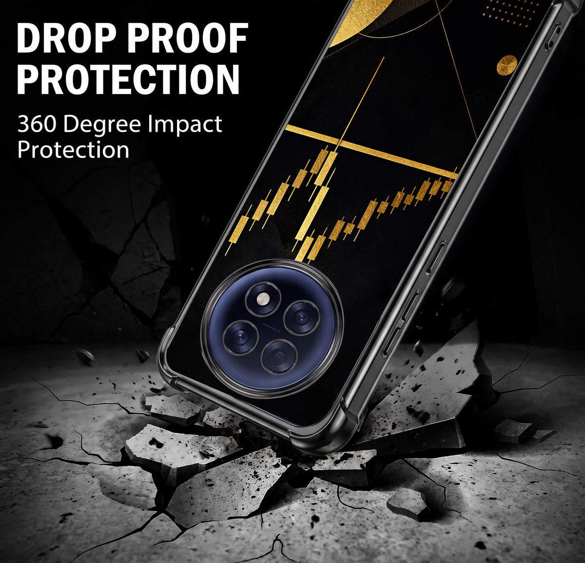 Oppo F31 Pro+ 5G Trading Candles Airbags Printed Back Case