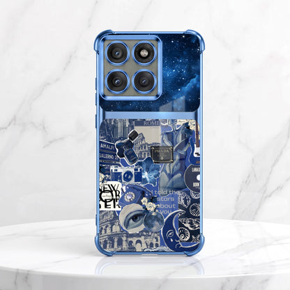 Motorola Edge 60 Pro 5G Cosmic Vintage Dual-Tone Transparent Airbags Case