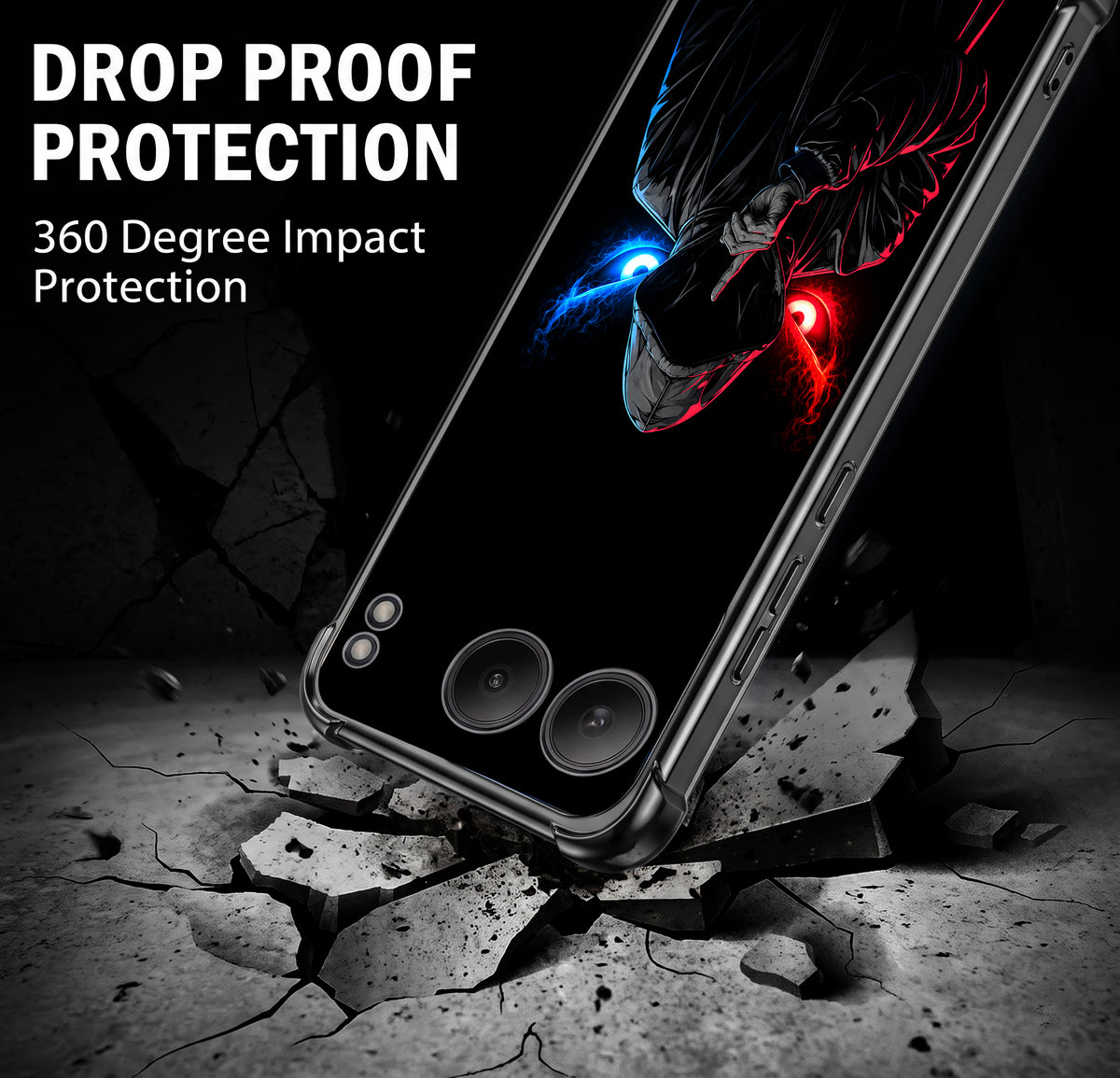 One Plus Nord 4 5G Hooded Shadow Demon Airbags Printed Back Case