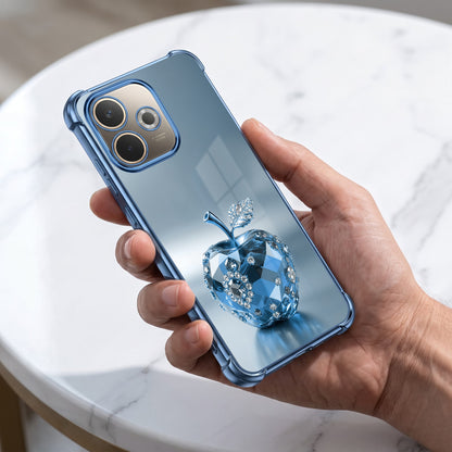 Oppo A5 Pro 5G Blue Apple Airbags Printed Back Case