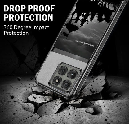 Motorola Edge 60 Pro 5G Mahabharat Divine Dual-Tone Transparent Airbags Case