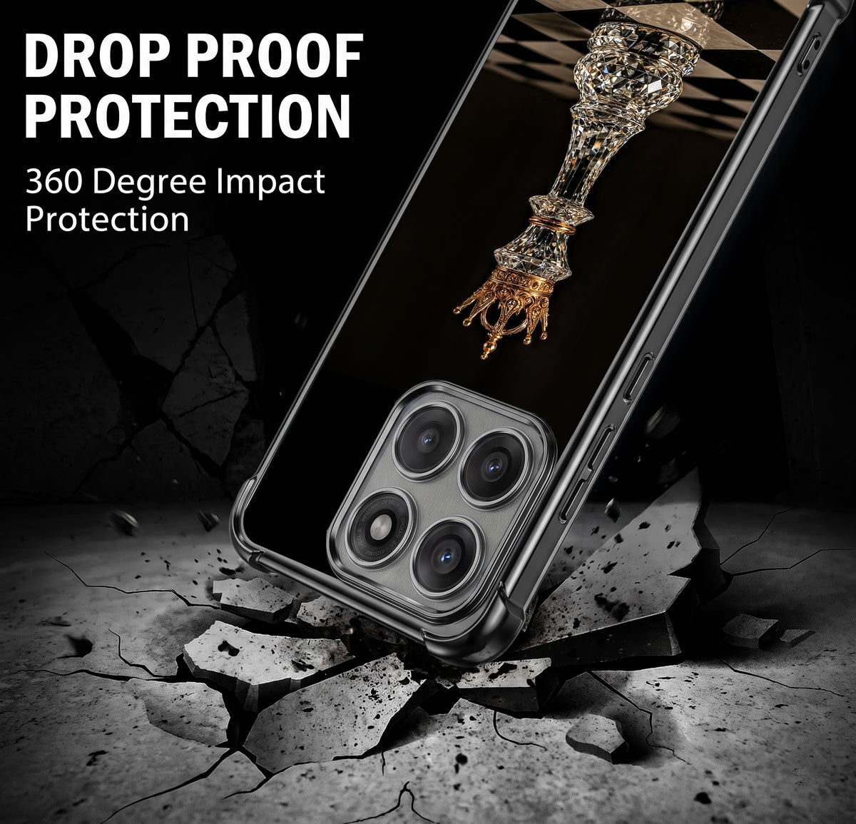 Motorola Edge 70 5G Chess King Airbags Printed Back Case