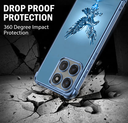 Motorola Edge 60 Pro 5G Blue Eagle Airbags Printed Back Case