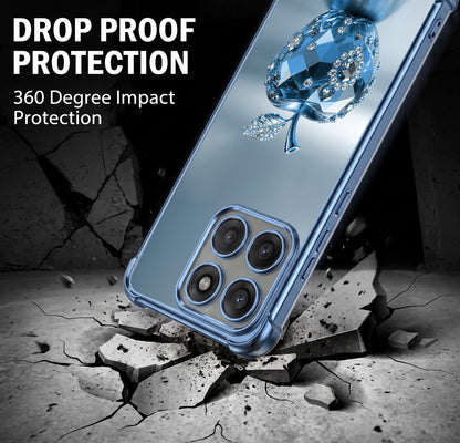 Motorola Edge 60 Pro 5G Blue Apple Airbags Printed Back Case