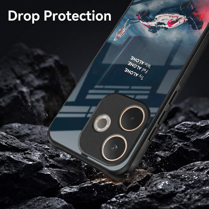 Oppo A5 Pro 5G Win Alone F1 Racing Acrylic Glass Back Case