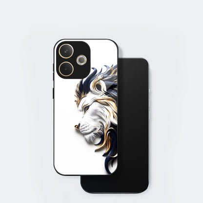 Oppo A5 Pro 5G Premium Acrylic Shockproof Glass Back Case (King’s Flow)
