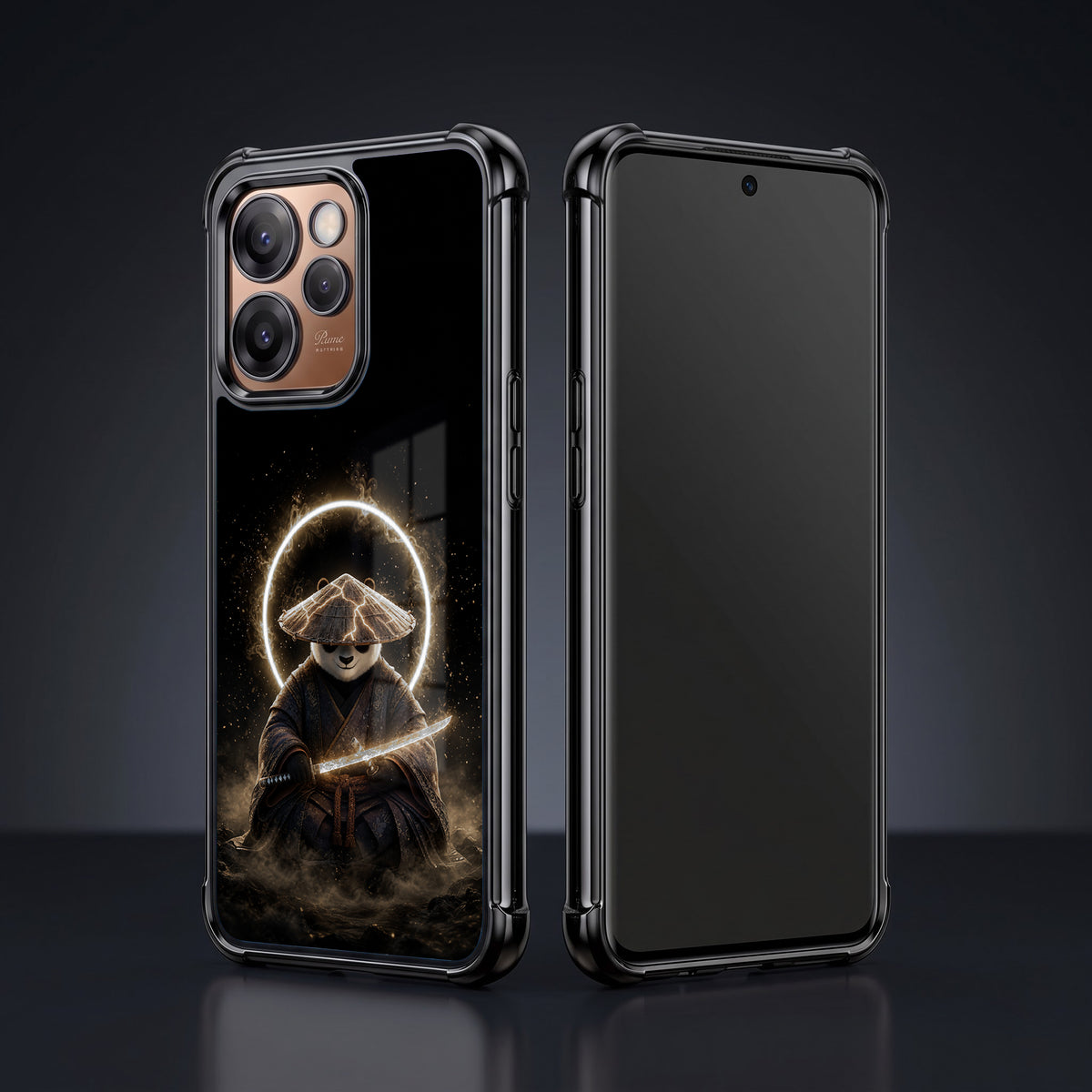 Oppo Reno 15 Pro Mini 5G Warrior Panda Airbags Printed Back Case