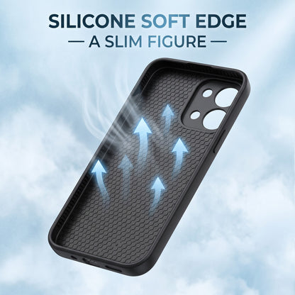 Vivo T5x 5G Tri-Color Satyamev Jayate Carbon Fiber Leather Hybrid Phone Case