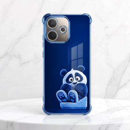 Oppo A5 Pro 5G Cute Panda Airbags Printed Back Case