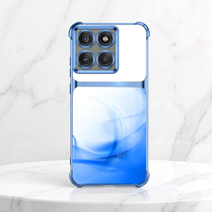 Motorola Edge 60 Pro 5G Crystal Blue Dual-Tone Transparent Airbags Case
