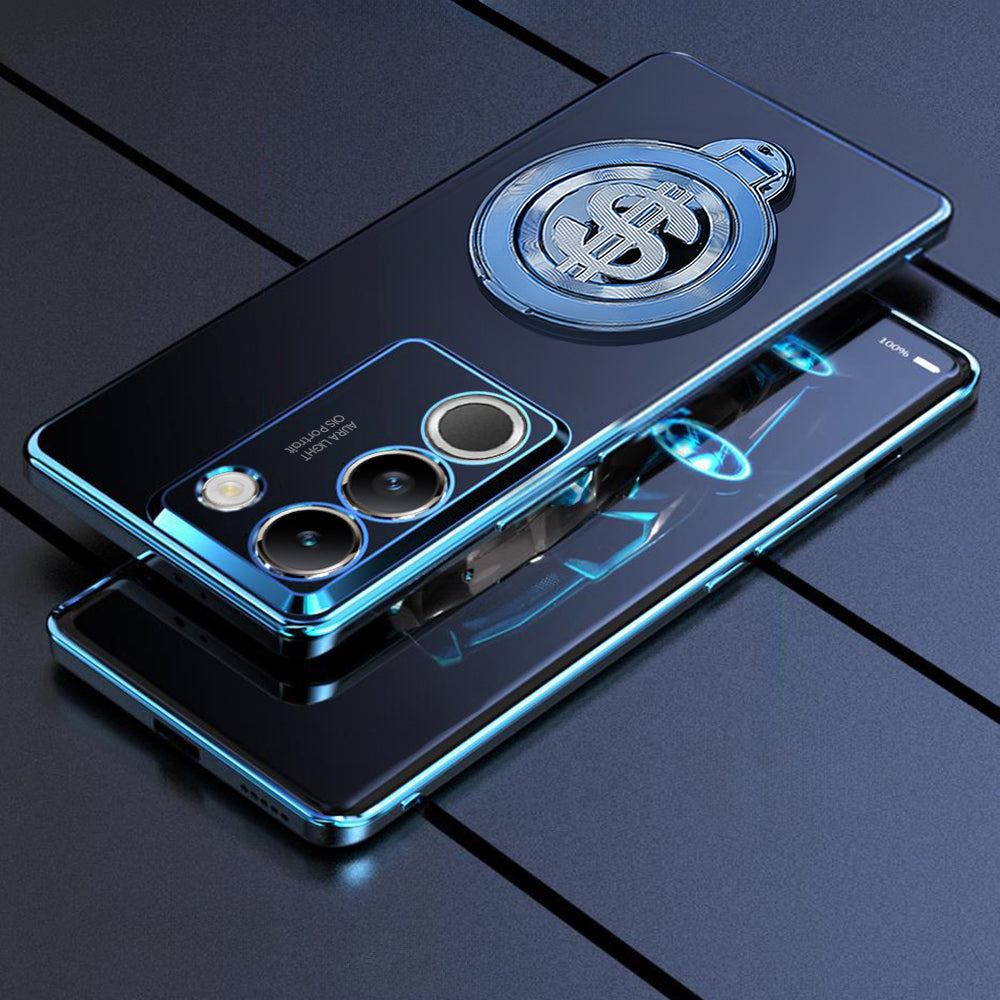Vivo Y200 5G Electroplating Dollar Case
