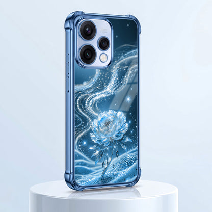 Oppo Reno 15 5G Blue Rose Airbags Printed Back Case