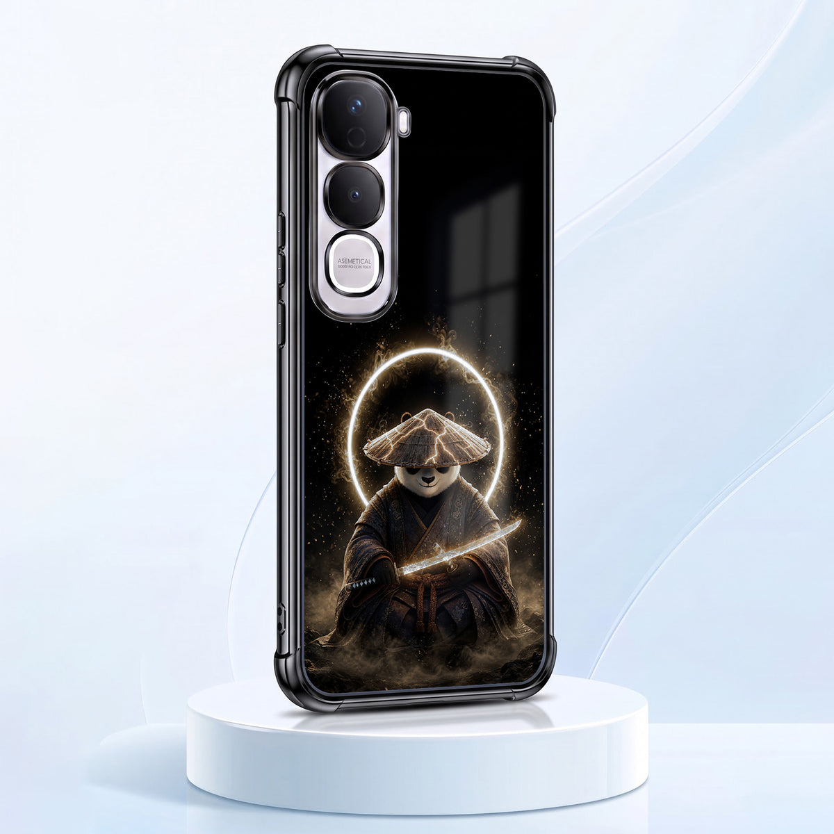 Oppo Reno 15 5G Warrior Panda Airbags Printed Back Case