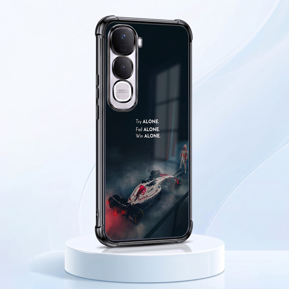 Vivo Y400 Pro 5G F1 Alone Airbags Printed Back Case