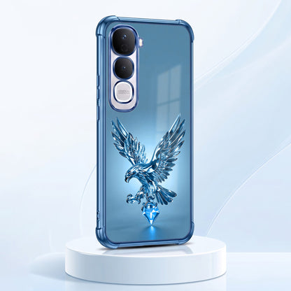 Vivo Y400 Pro 5G Blue Eagle Airbags Printed Back Case