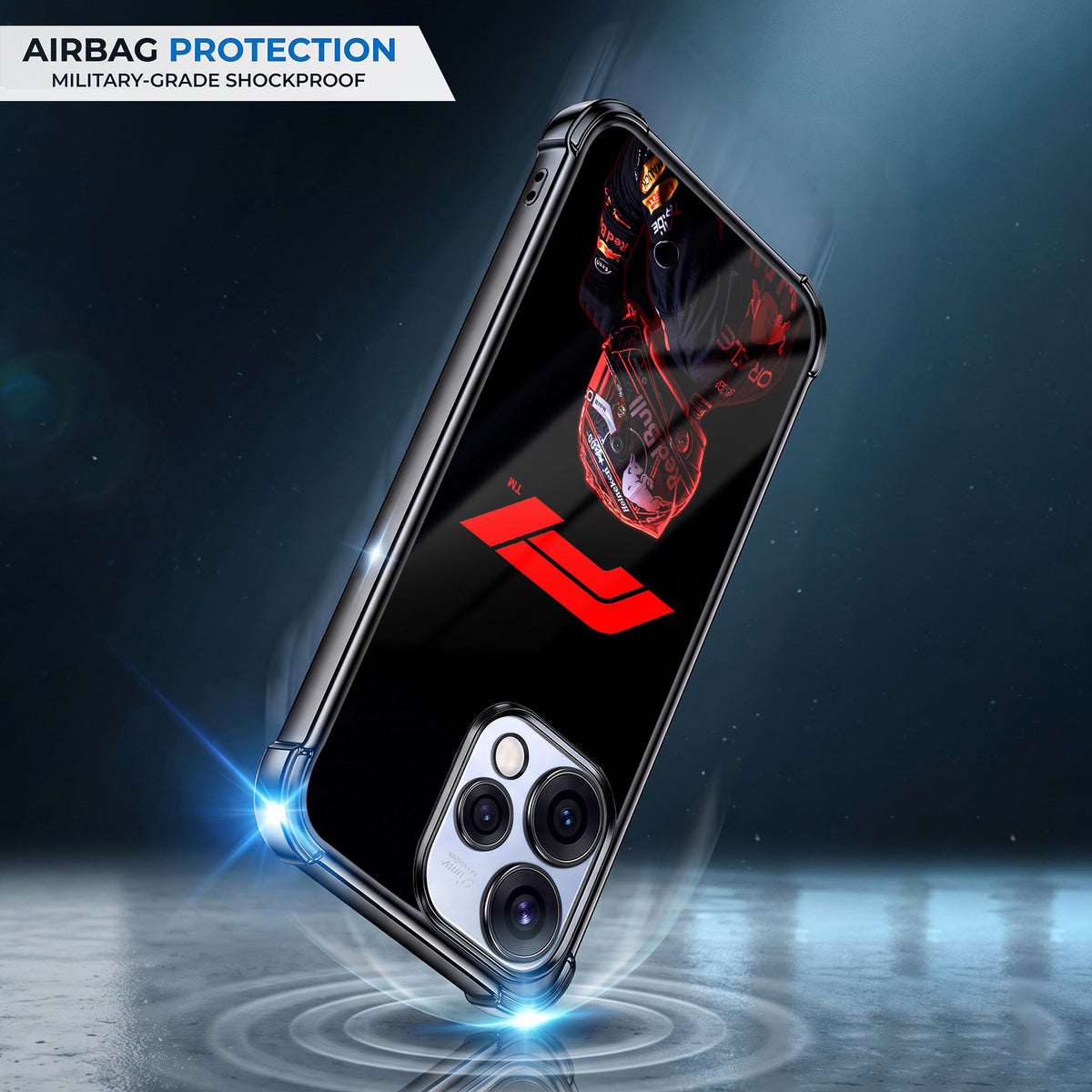 Oppo Reno 15 5G F1 Rider Airbags Printed Back Case