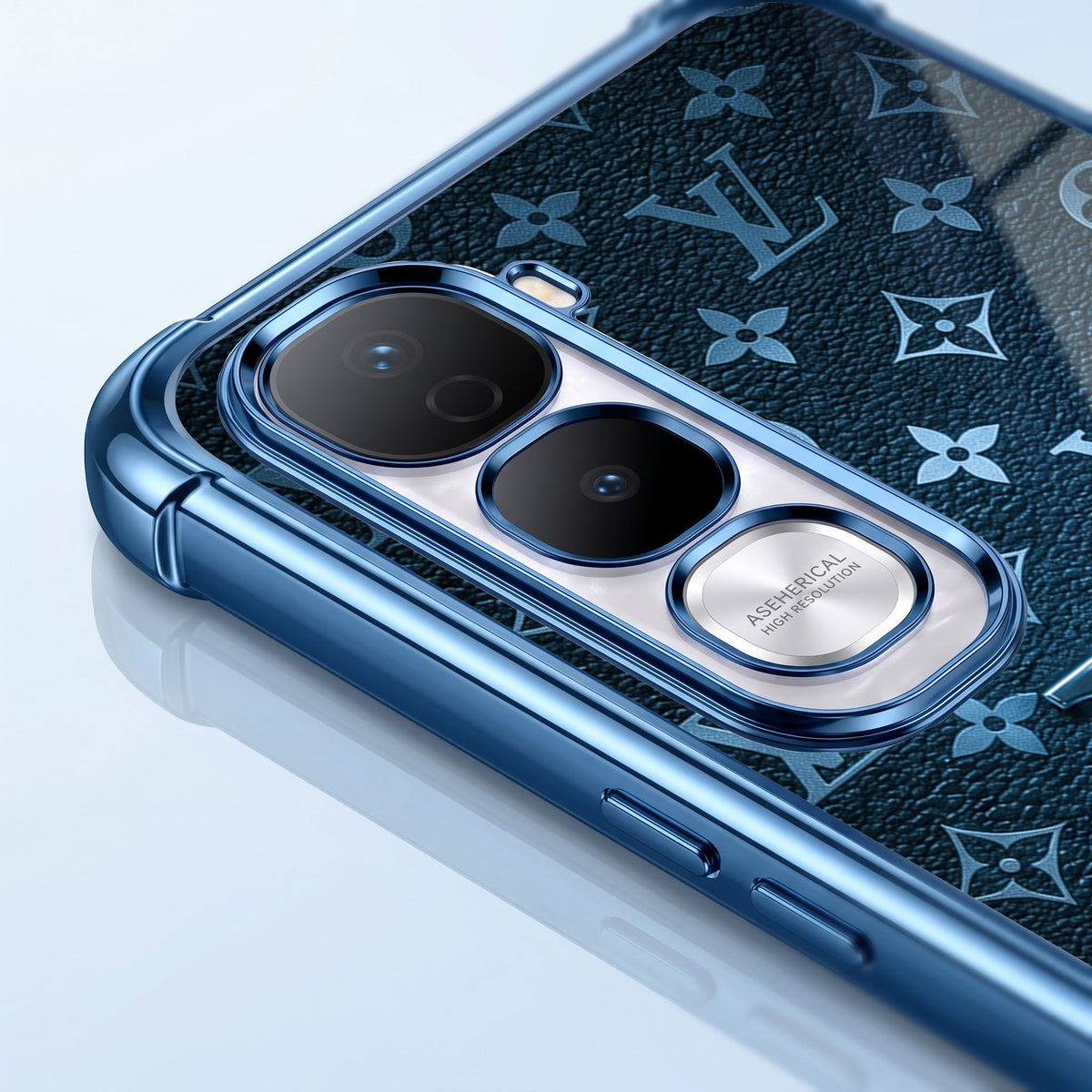 Vivo Y400 Pro 5G LV Monogram Airbags Printed Back Case