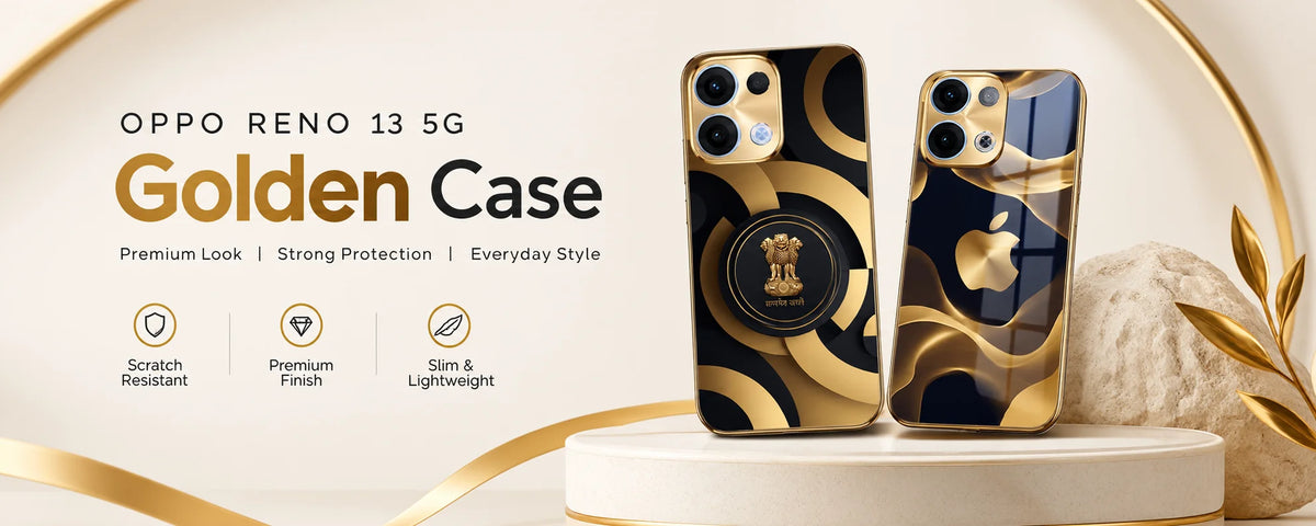 Oppo Reno 13 5G Golden Cases