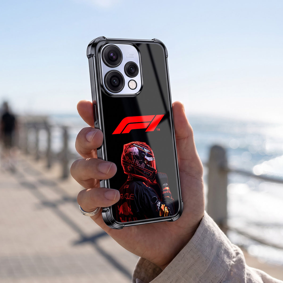 Oppo Reno 15 5G F1 Rider Airbags Printed Back Case