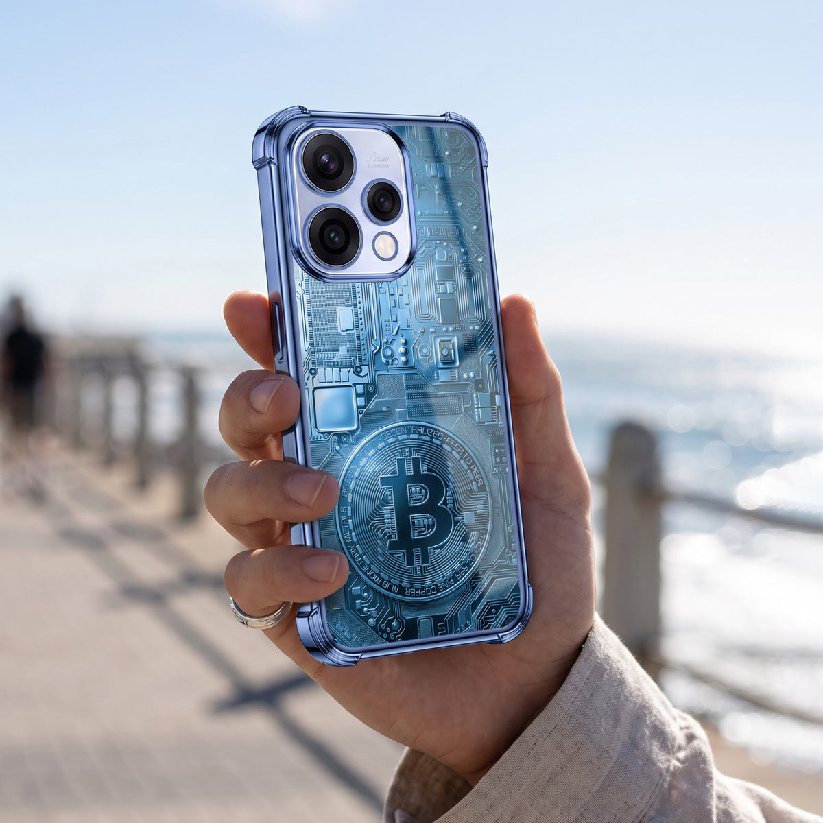 Oppo Reno 15 5G Bitcoin Airbags Printed Back Case