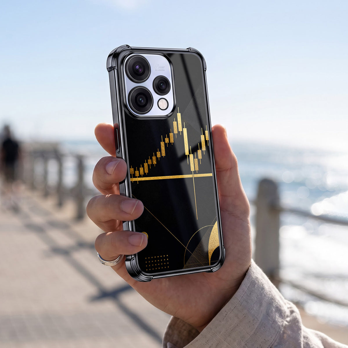 Oppo Reno 15 5G Trading Candles Airbags Printed Back Case