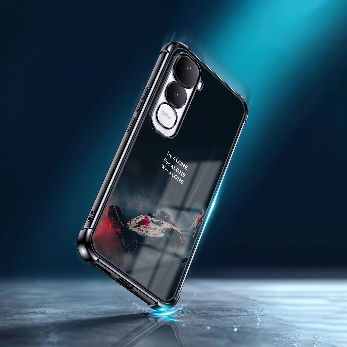 Vivo Y400 Pro 5G F1 Alone Airbags Printed Back Case
