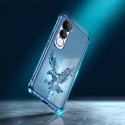 Vivo Y400 Pro 5G Blue Eagle Airbags Printed Back Case