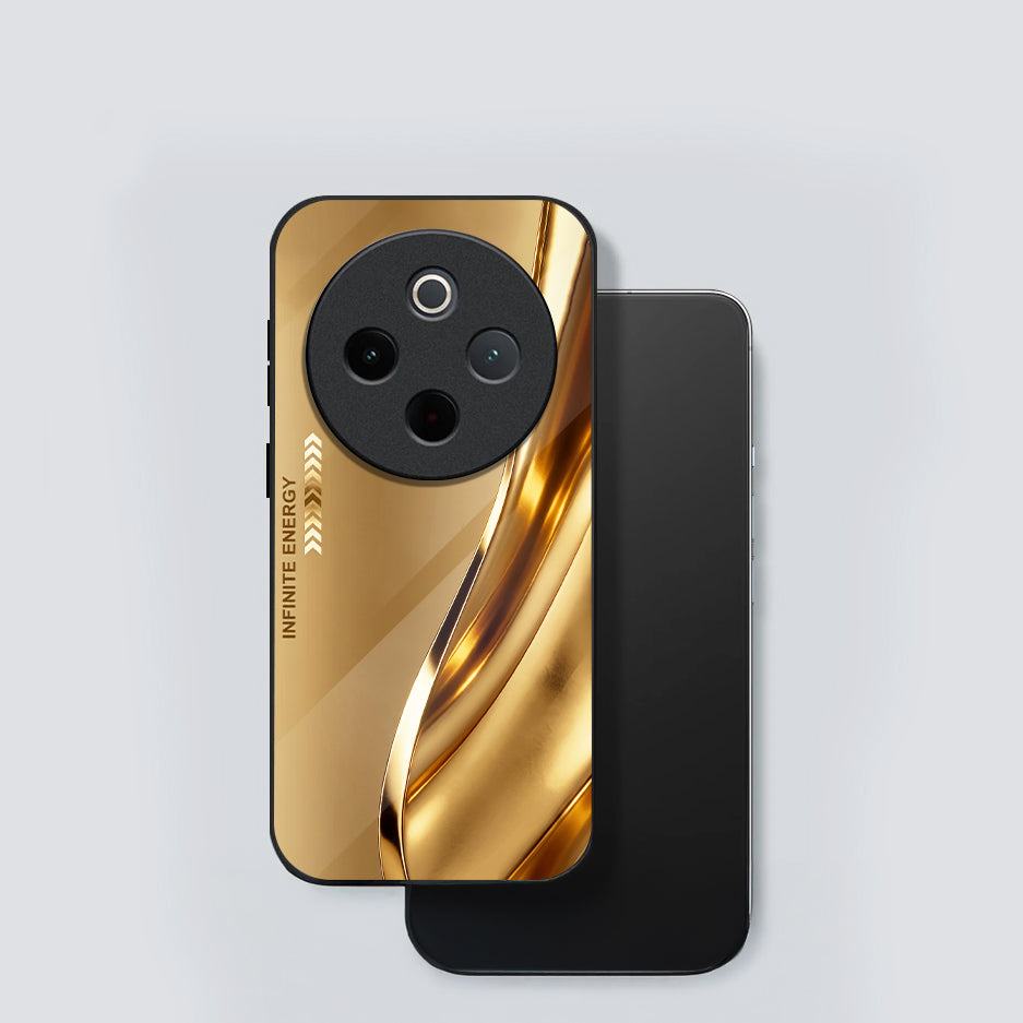 Vivo T4 5G Luxury Infinity Energy Acrylic Glass Back Case
