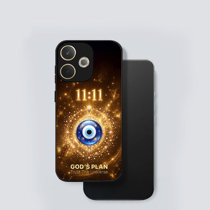 Oppo A5 Pro 5G God’s Plan Evil Eye Acrylic Glass Back Case