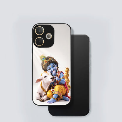 Oppo A5 Pro 5G Bal Krishna Blessings Acrylic Glass Back Case