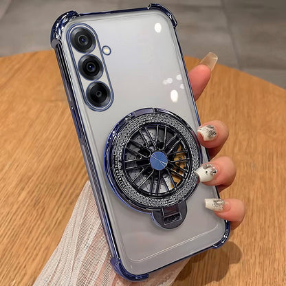 Transparent Samsung Galaxy A14 5G case with camera protection