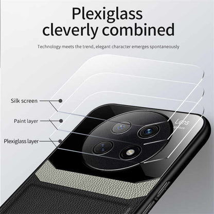 OPPO F29 PRO 5G Premium Leather Lens Protective Case
