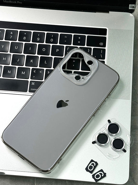 iPhone 15 Pro Titanium Premium Shockproof Anti Fingerprint iPhone Case