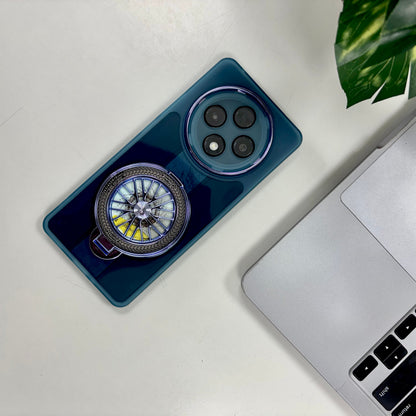 Oppo F27 Pro+ 5G Luxury Metal Camera Ring Protective Stress Buster Wheel 2.0 Back Cover